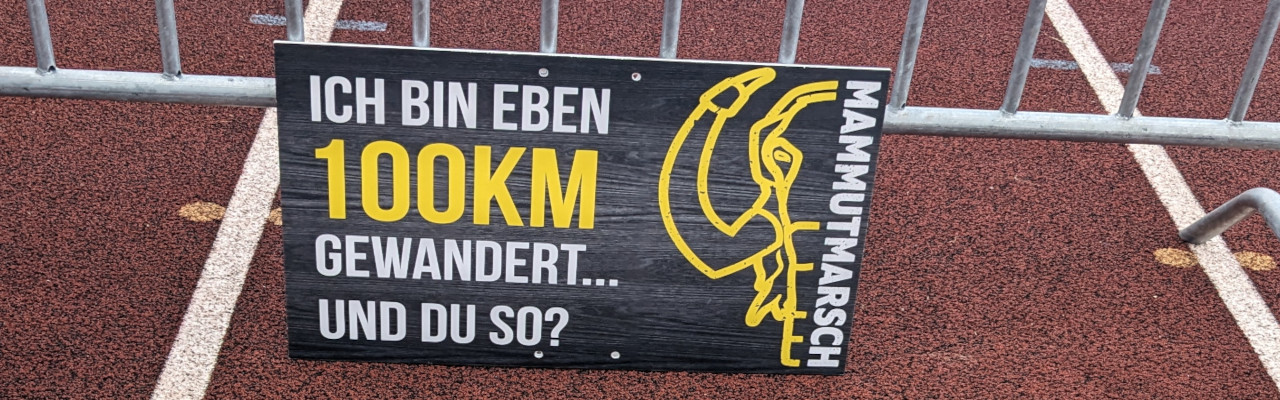 Mammutmarsch 100km